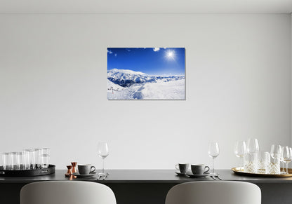 Esquí en la montaña