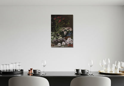 Flores de primavera - Claude Monet