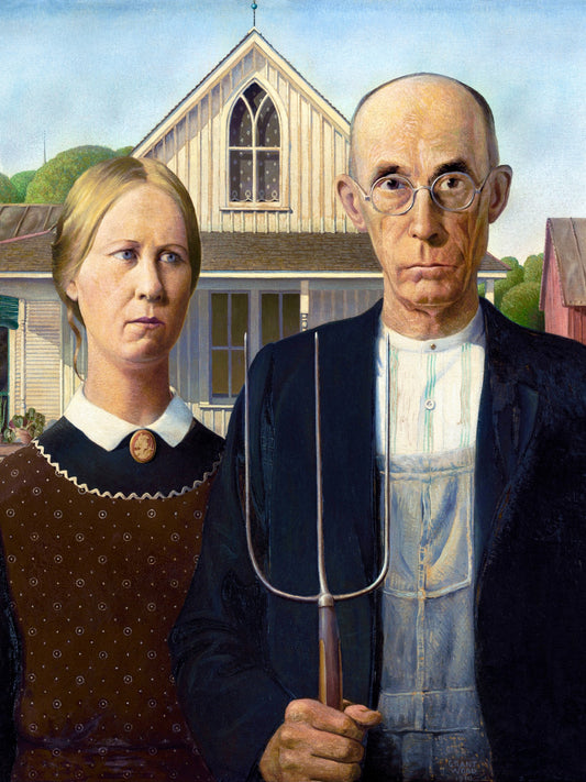 Gótico americano - Grant Wood