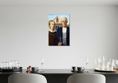 Gótico americano - Grant Wood