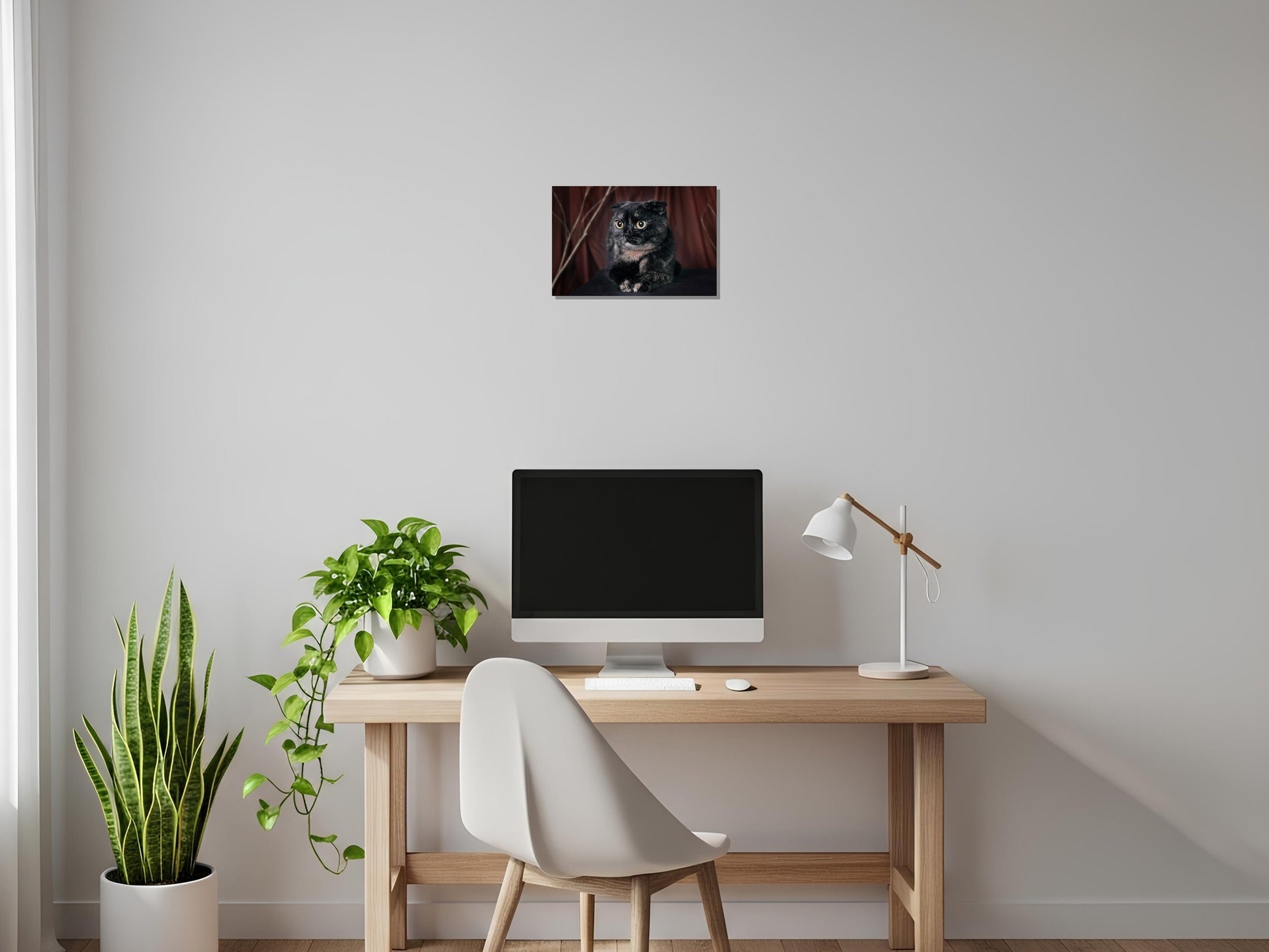 Cuadro metálico decorativo para interiores