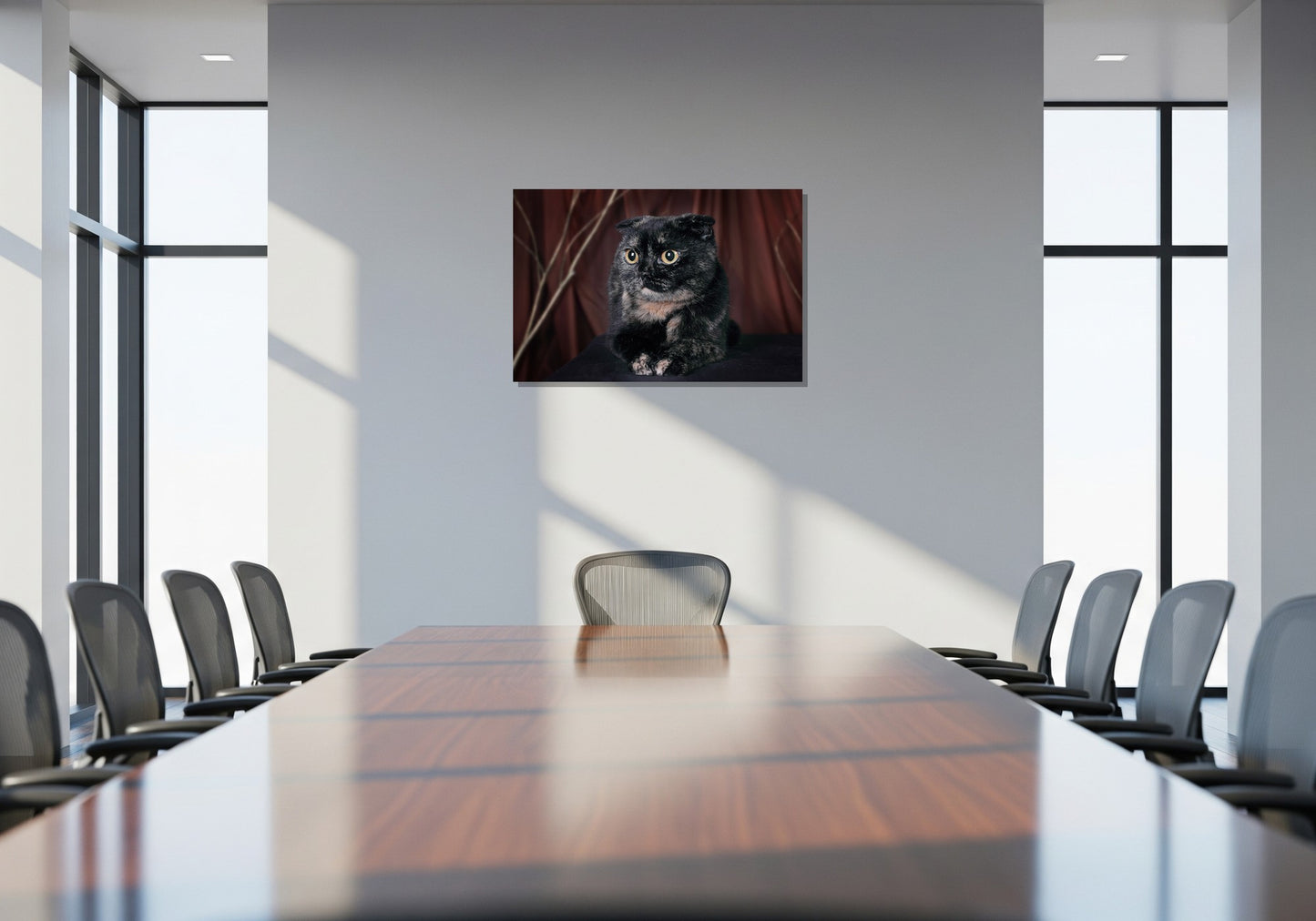 Cuadro metálico decorativo para interiores
