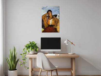 Gitana con un cigarrillo - Edouard Manet