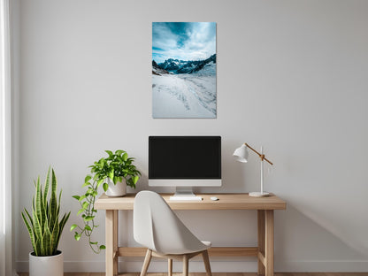 Glaciar de alta montaña