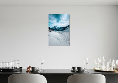 Glaciar de alta montaña