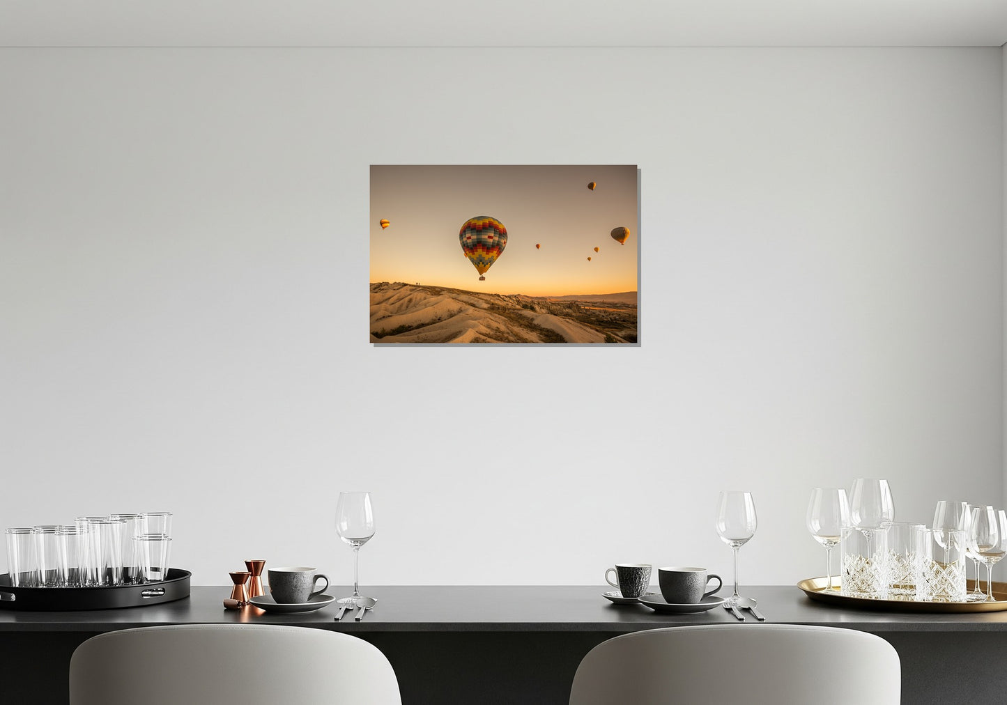 Globos sobre el desierto