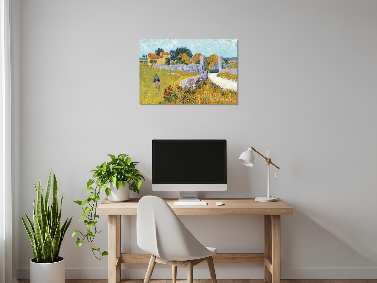 Granja en Provenza - Vincent van Gogh