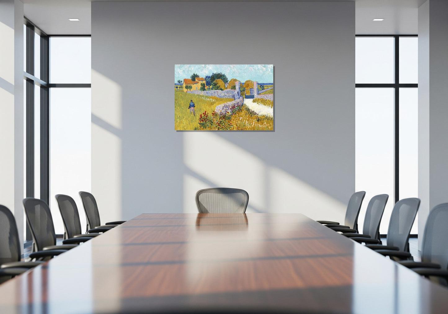 Granja en Provenza - Vincent van Gogh