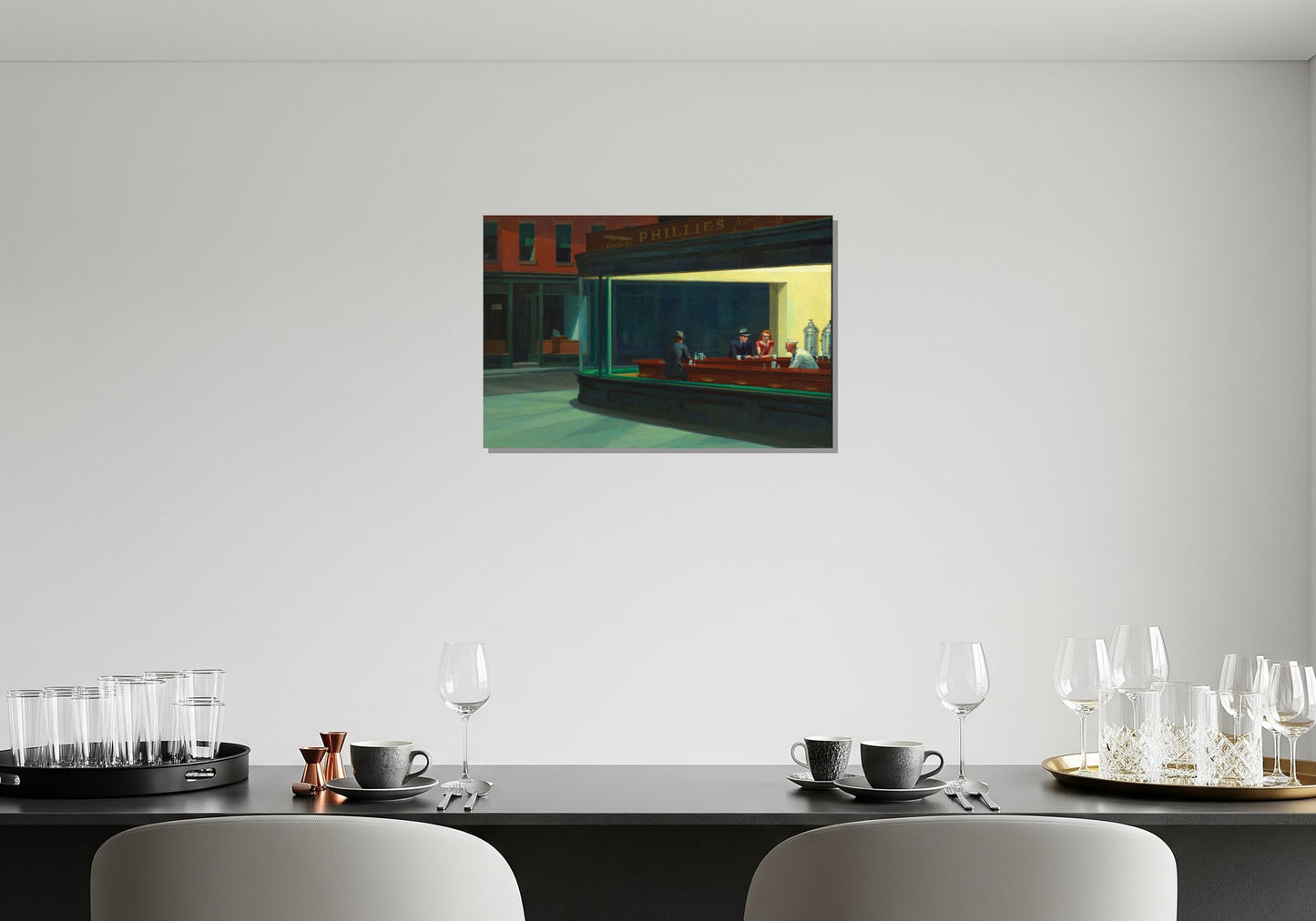 Halcones nocturnos -Edward Hopper