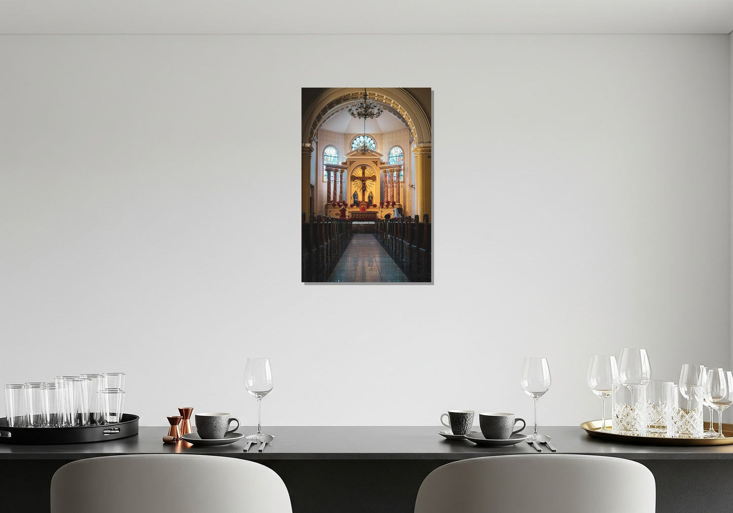 Cuadro metálico decorativo para interiores