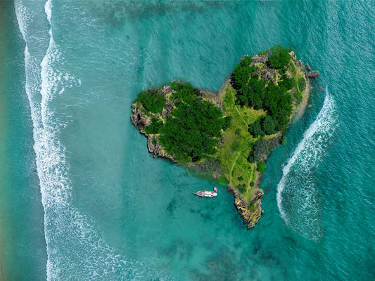Isla corazón
