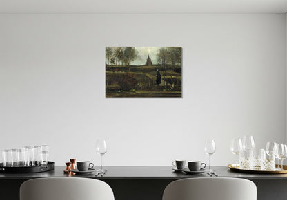 Jardín rectoral en Nuenen en primavera - Vincent van Gogh