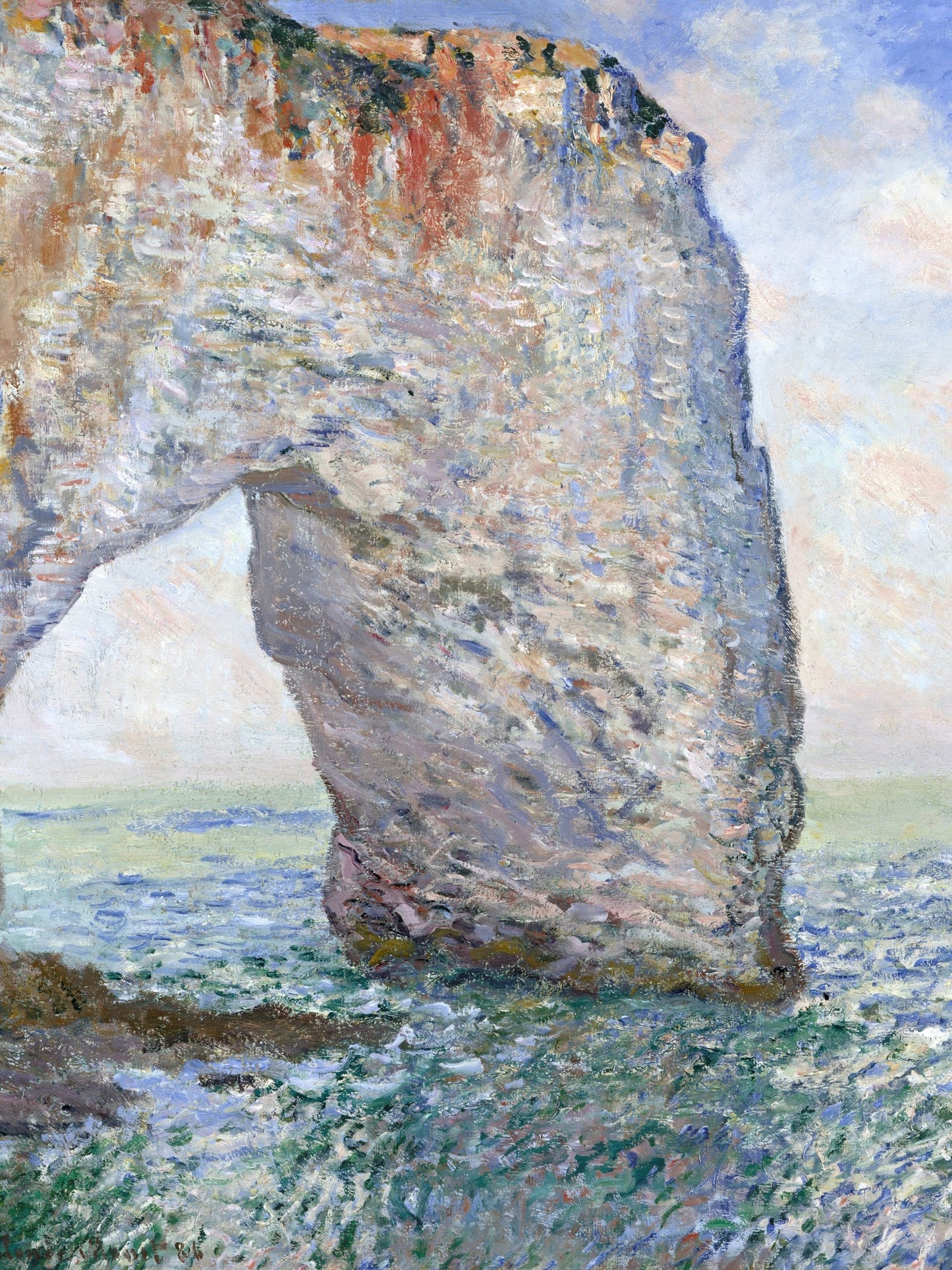 La Manneporte cerca de Ëtretat - Claude Monet