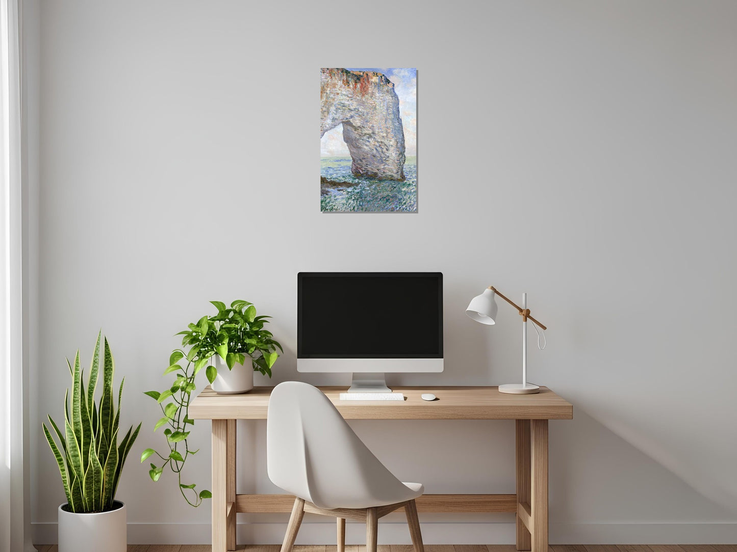 La Manneporte cerca de Ëtretat - Claude Monet