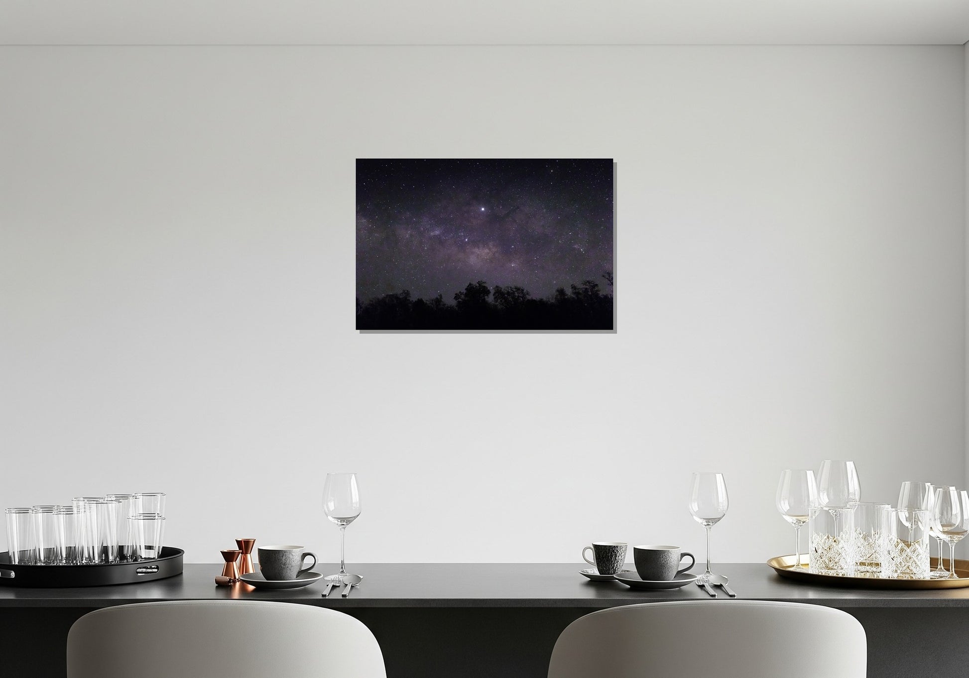 Cuadro metálico decorativo para interiores
