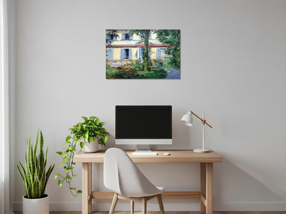 La casa en Rueil - Edouard Manet