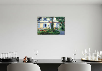 La casa en Rueil - Edouard Manet