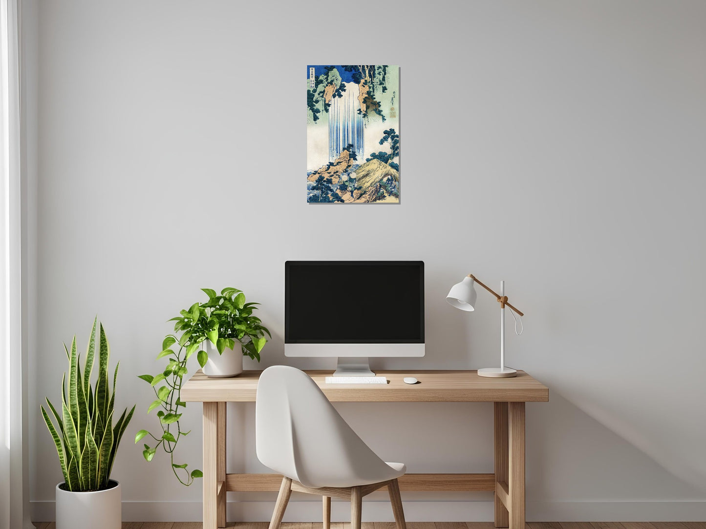 La cascada de Yoro en la Provincia de Mino - Katsushika Hokusai