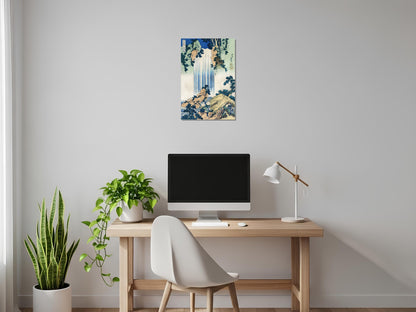 La cascada de Yoro en la Provincia de Mino - Katsushika Hokusai