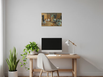 La clase de ballet - Edgar Degas