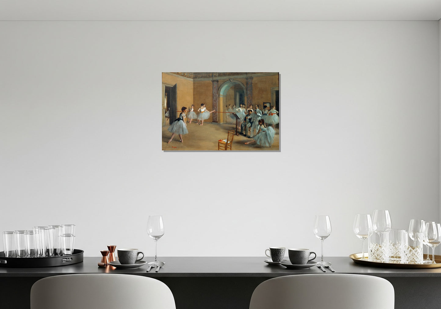 La clase de ballet - Edgar Degas