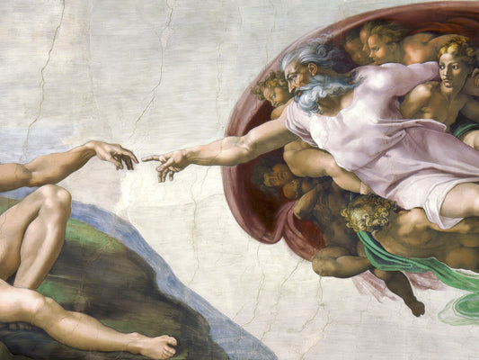 La creación de Adán - Miguel Angel
