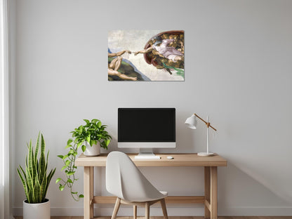 La creación de Adán - Miguel Angel