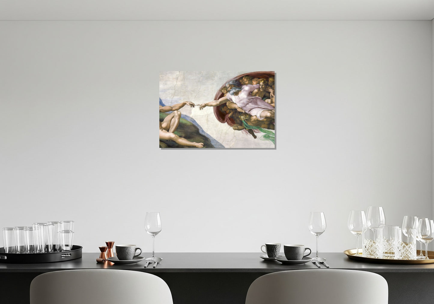 La creación de Adán - Miguel Angel