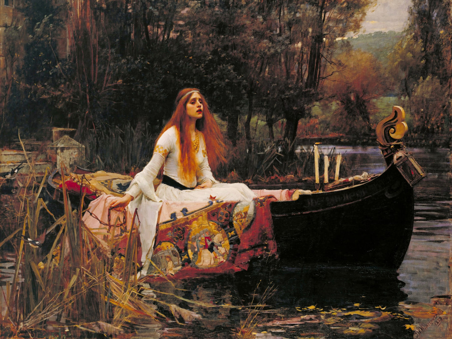 La dama de Shalott - John William Waterhouse