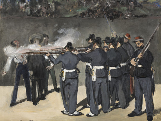La ejecución del emperador Maximiliano - Edouard Manet