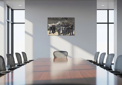 La ejecución del emperador Maximiliano - Edouard Manet