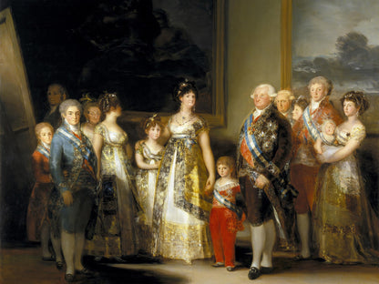 La familia de Carlos IV - Francisco de Goya