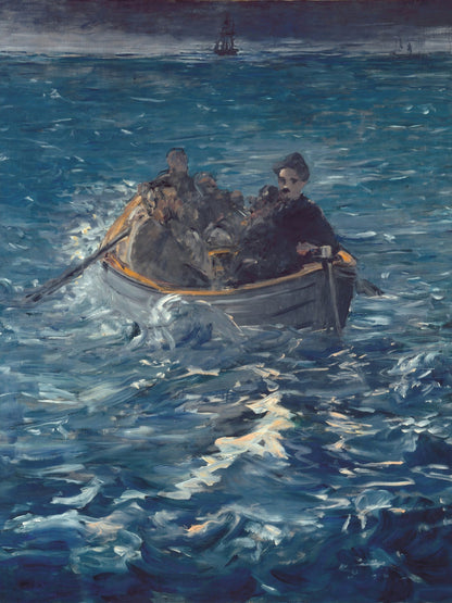 La fuga de Rochefort - Edouard Manet