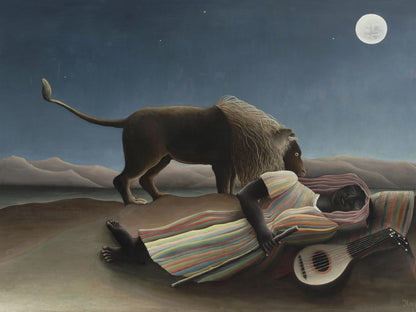 La gitana dormida - Henri Rousseau