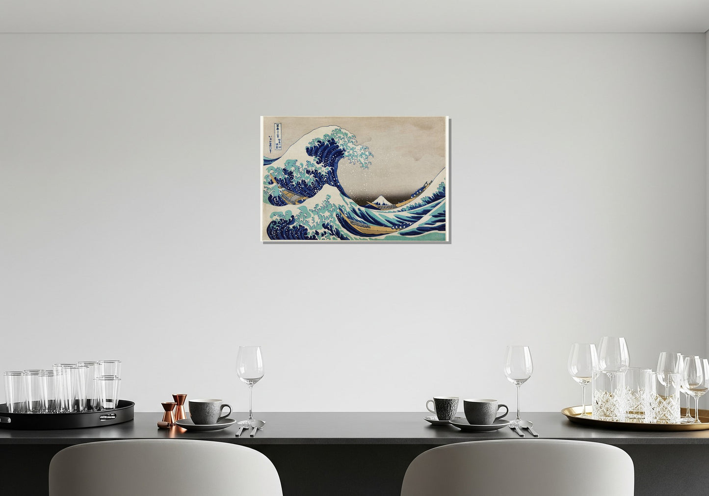 La gran ola de Kanagawa - Katsushika Hokusai