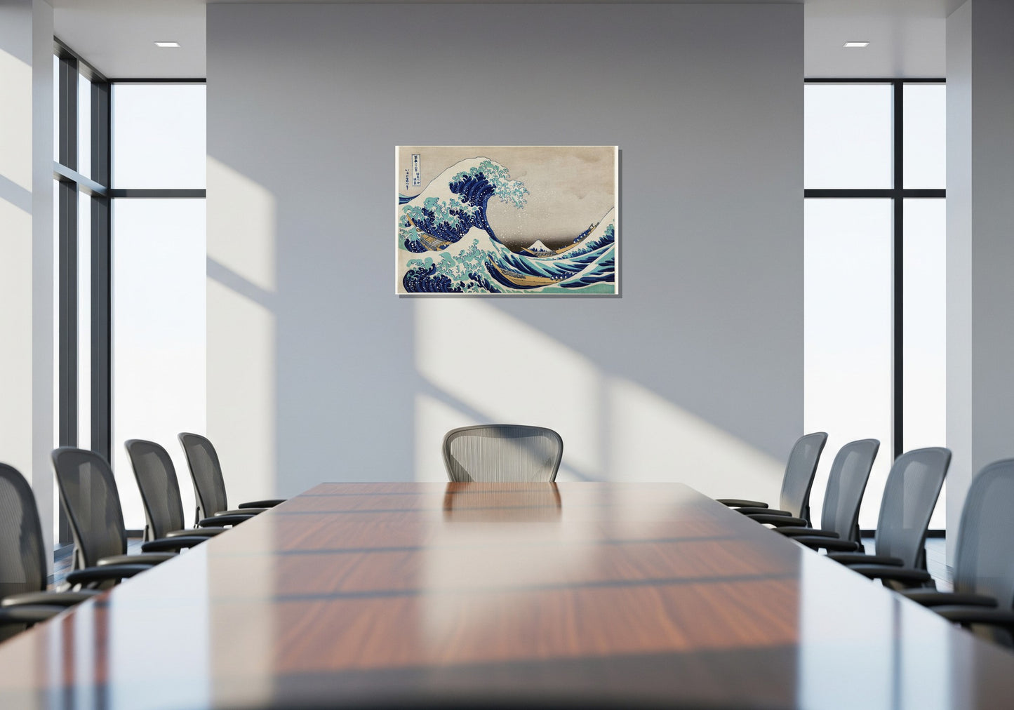 La gran ola de Kanagawa - Katsushika Hokusai