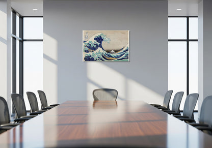 La gran ola de Kanagawa - Katsushika Hokusai