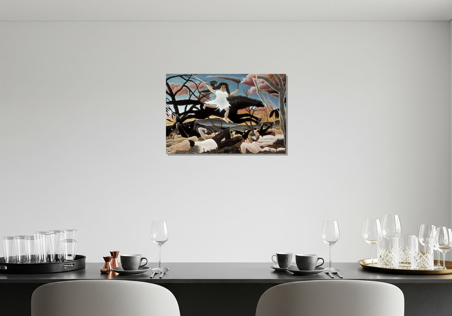 La guerra - Henri Rousseau