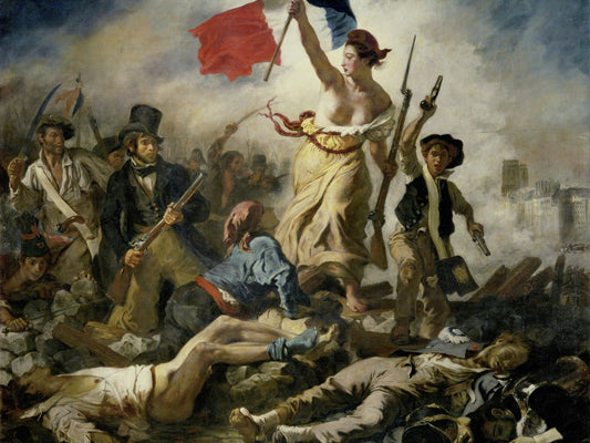La libertad guiando al pueblo - Eugène Delacroix