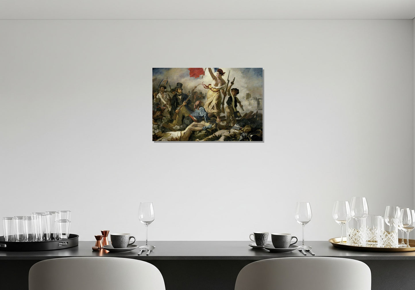 La libertad guiando al pueblo - Eugène Delacroix