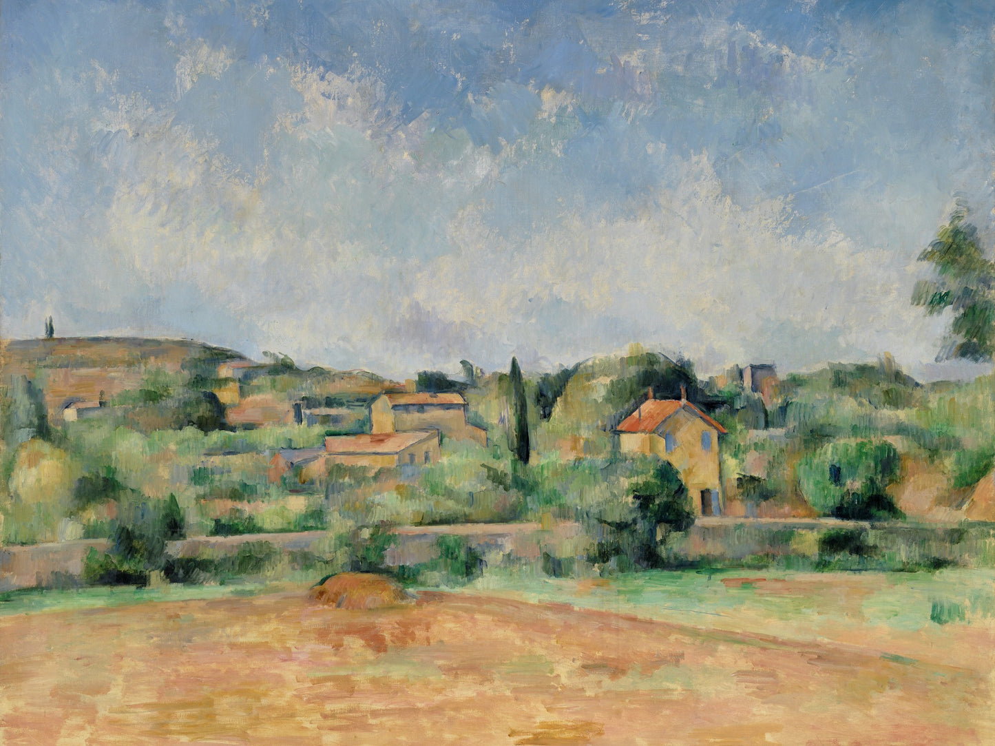 La llanura de Bellevue - Paul Cezanne