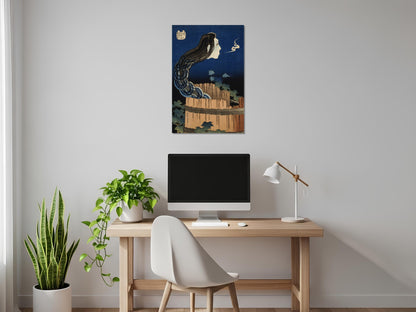 La mansión de los platos - Katsushika Hokusai