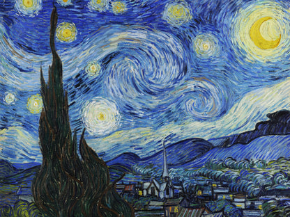 La noche estrellada - Vincent Van Gogh