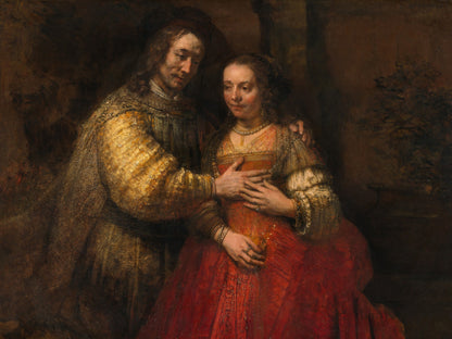 La novia judía - Rembrandt van Rijn