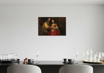 La novia judía - Rembrandt van Rijn