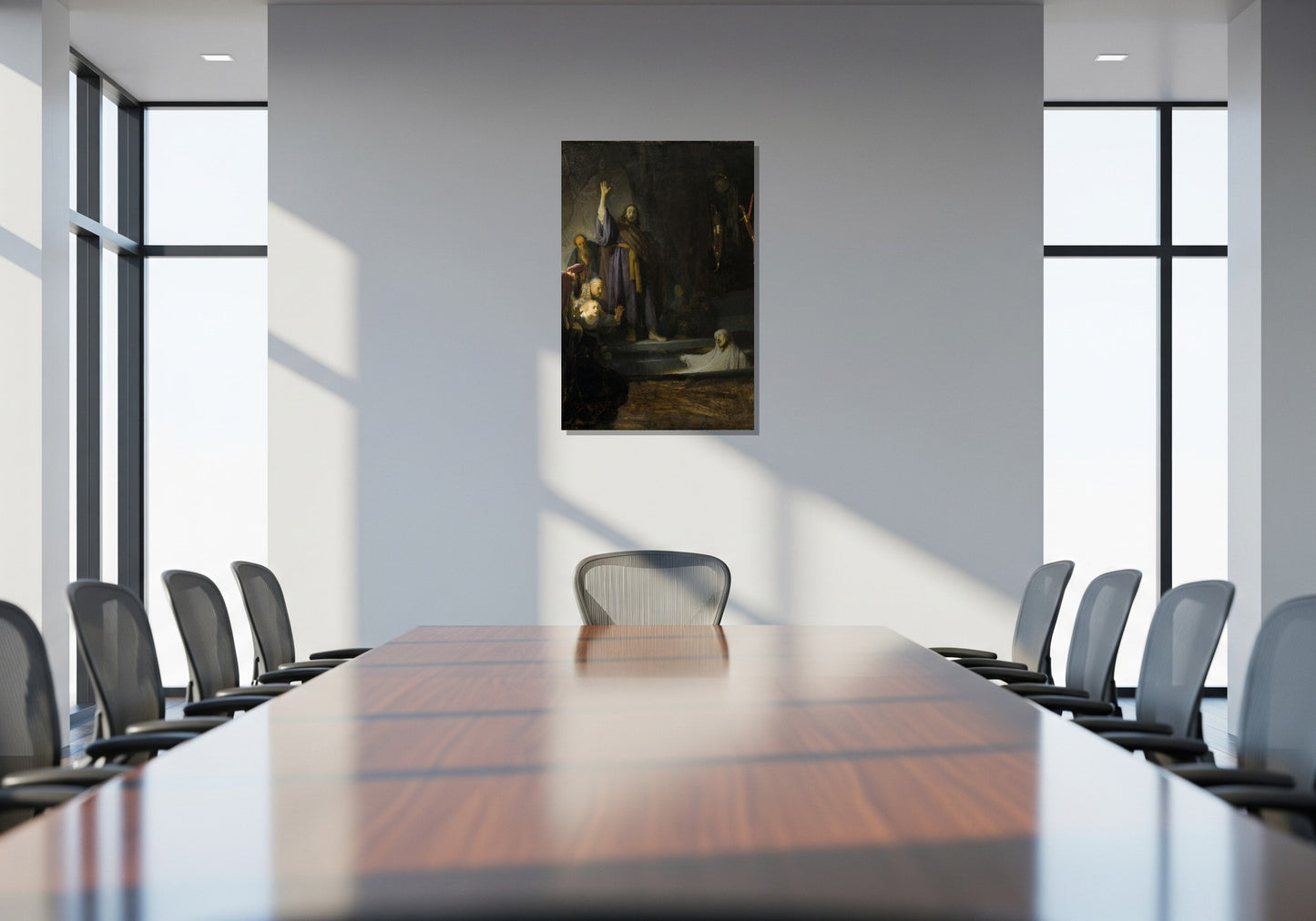 La resurrección de Lázaro - Rembrandt van Rijn