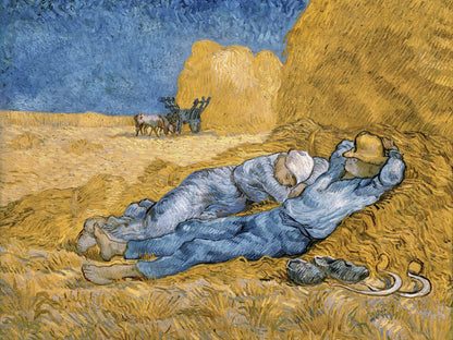La siesta - Vincent van Gogh