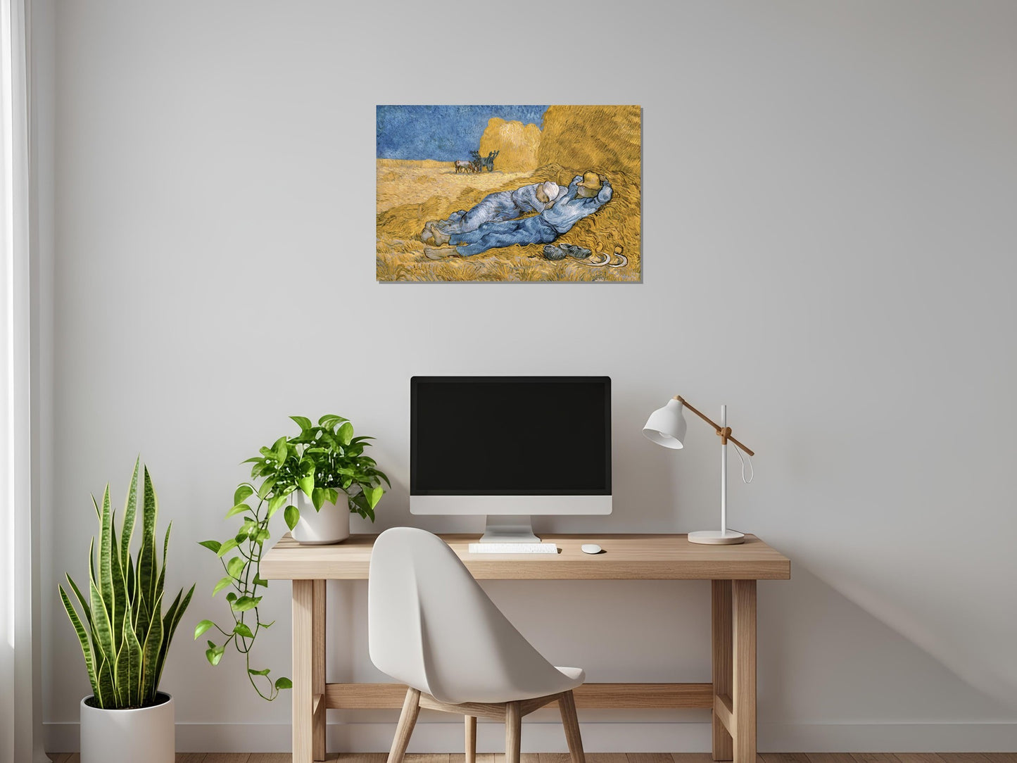 La siesta - Vincent van Gogh