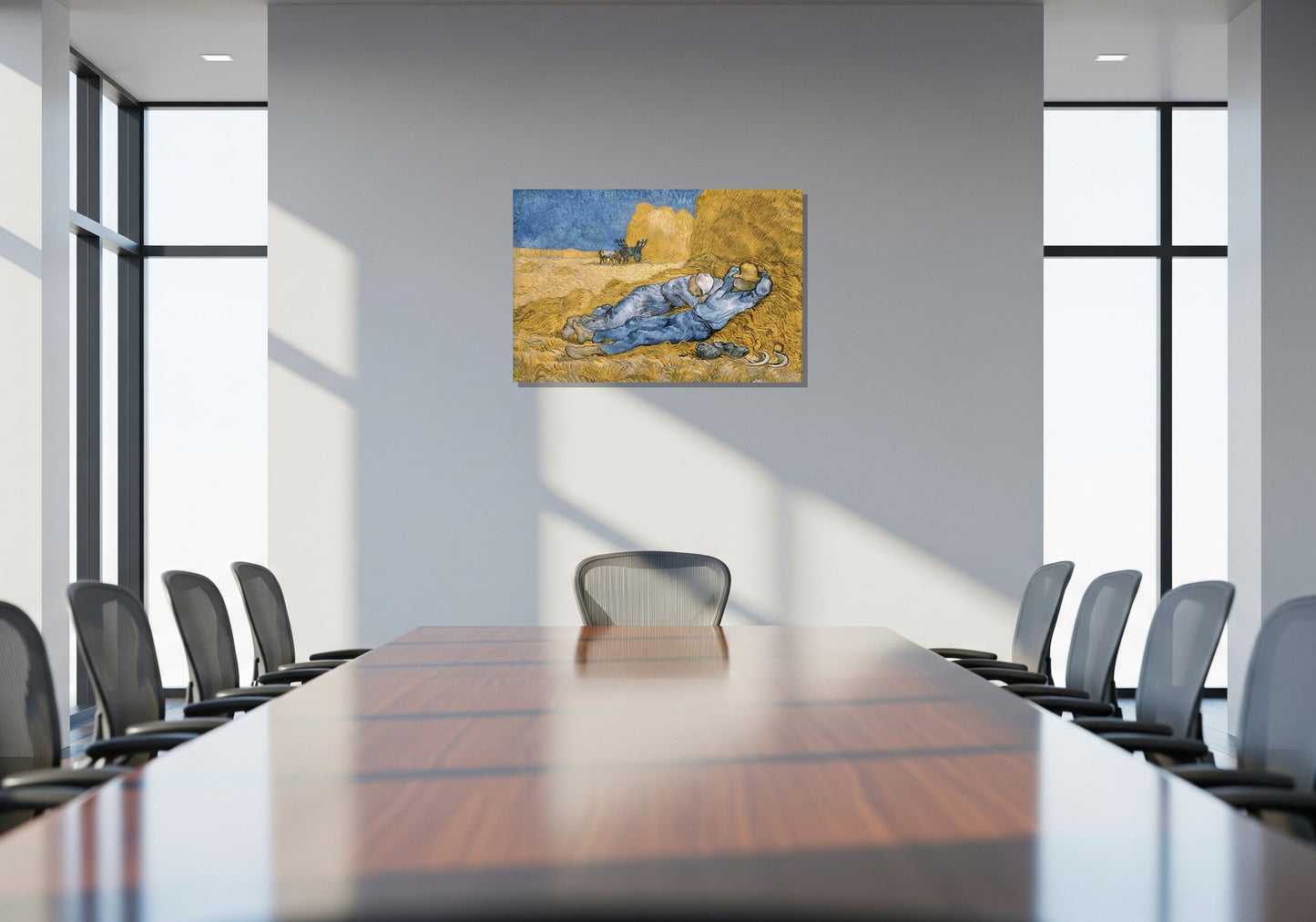 La siesta - Vincent van Gogh