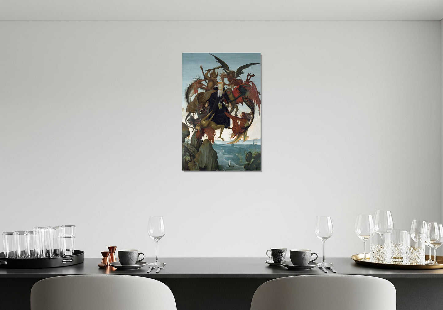 La tentación de San Antonio - Miguel Angel